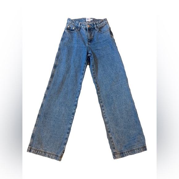 Princess Polly Denim - Princess Polly Women's Straight Leg Blue Jeans